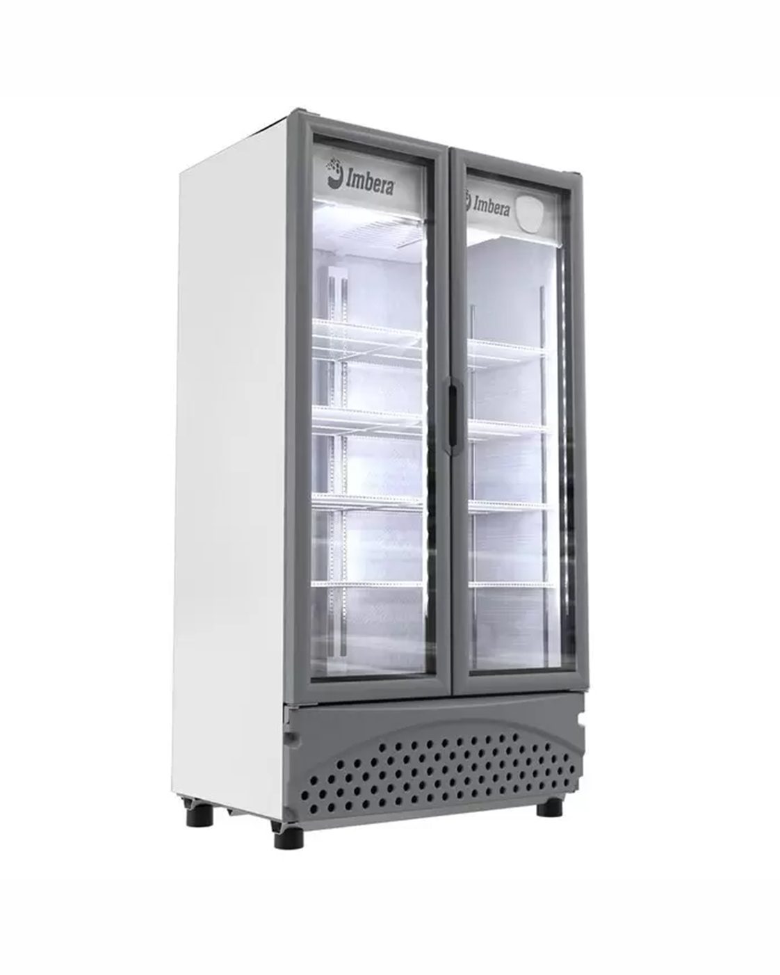 Refrigerador 2 Puertas de Cristal VRD-26