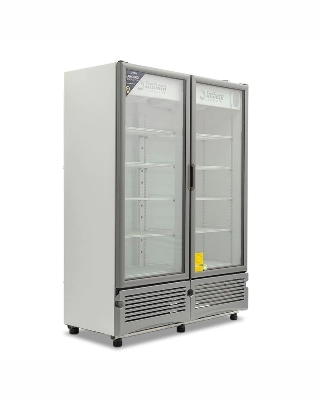IMBERA Refrigerador 2 Puertas de Cristal G342-2PC