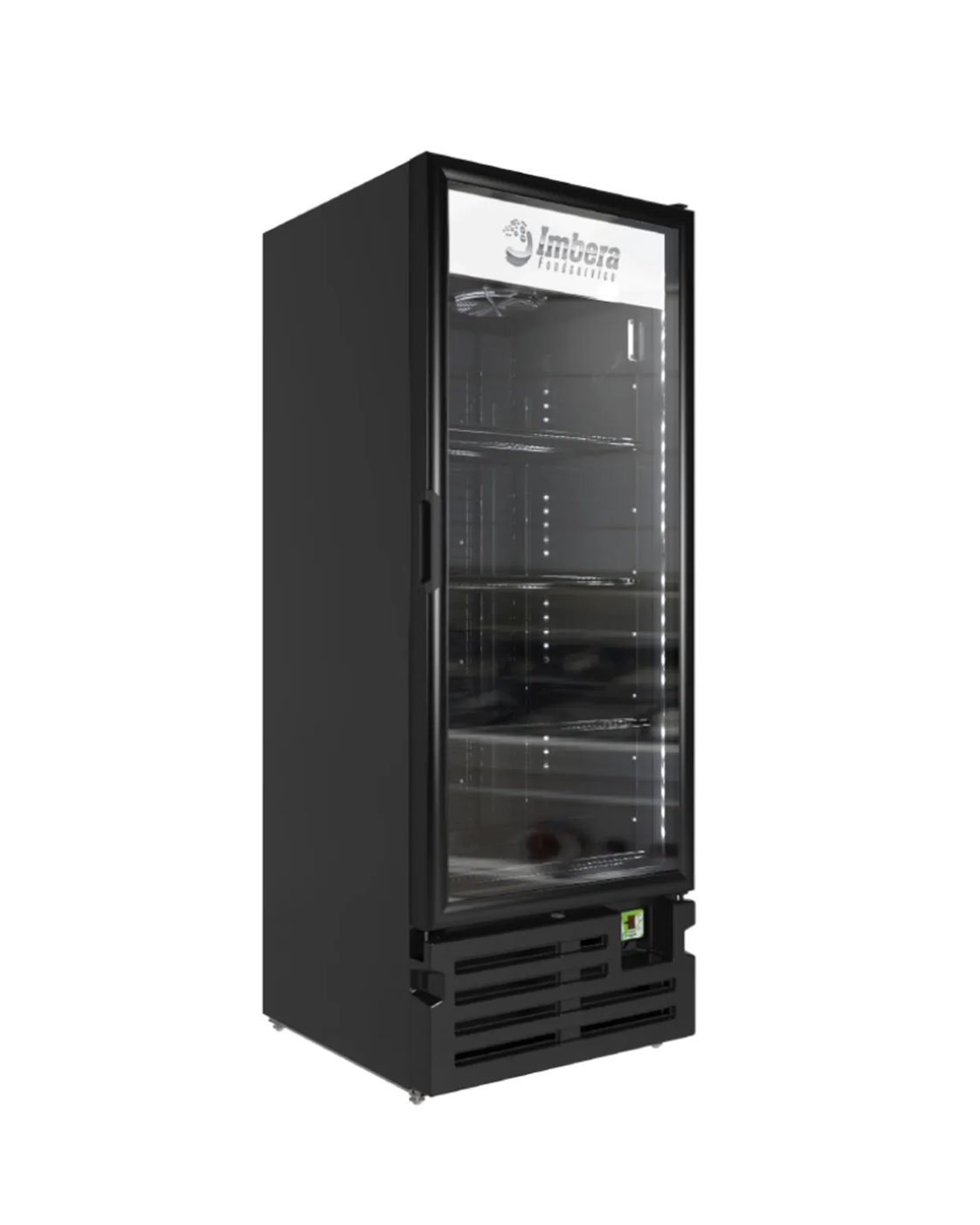 Imbera Vfs24 1014556 Congelador Vertical 1 Puerta Cristal 24 Pies Luz Led