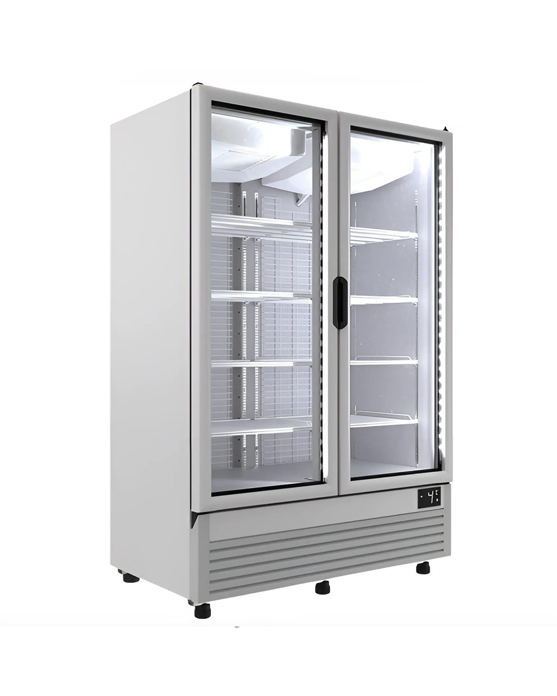 IMBERA Congelador Vertical VFD43 de Acero Inoxidable