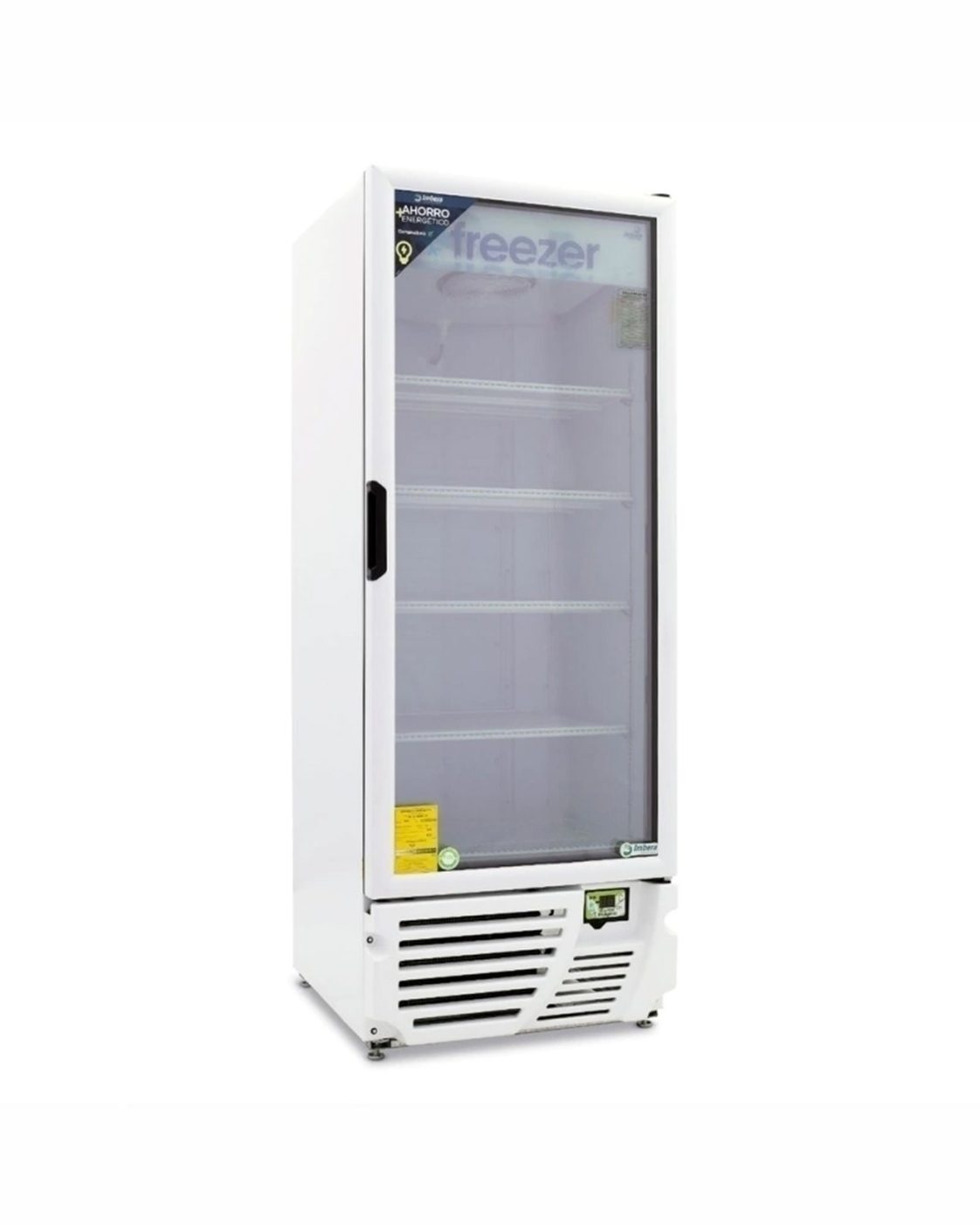 Congelador Vertical 1 Puerta de Cristal VFS-24 — 14.7 pies³ (≈ 415.5 L)